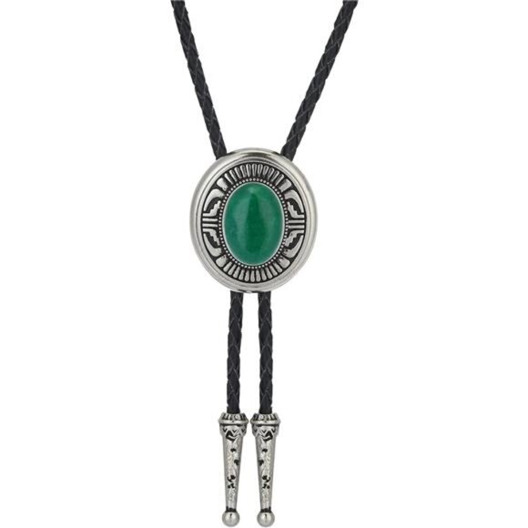 Bolo Tie for Men, Necktie Costume Accessories Green - Picture 1 of 5